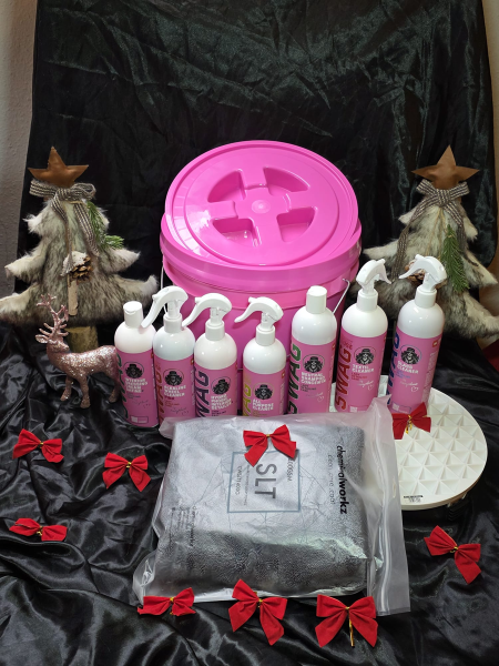 Weihnachts Überraschungseimer Pink